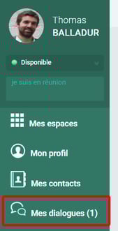 mes dialogues accès