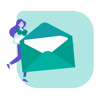Illustration d'une lettre pour la newsletter Interstis