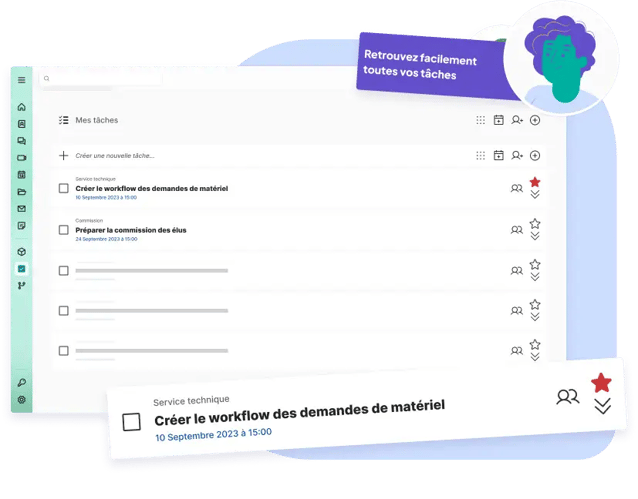 Créer des tâches pour un projet