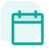 Icône d'un calendrier