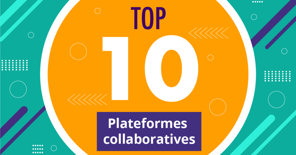 Illustration article TOP 10 des plateformes collaboratives en ligne
