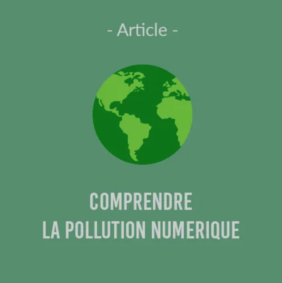 Illustration article Impact du numérique & réchauffement climatique - Interstis