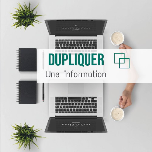 Illustration article Partager, dupliquer, répliquer une information d'un espace collaboratif à un autre ? On fait le point !