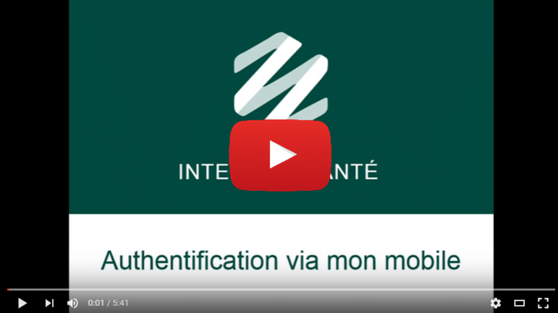 Illustration article interStis Santé - Authentification à la plateforme interStis Santé via mobile