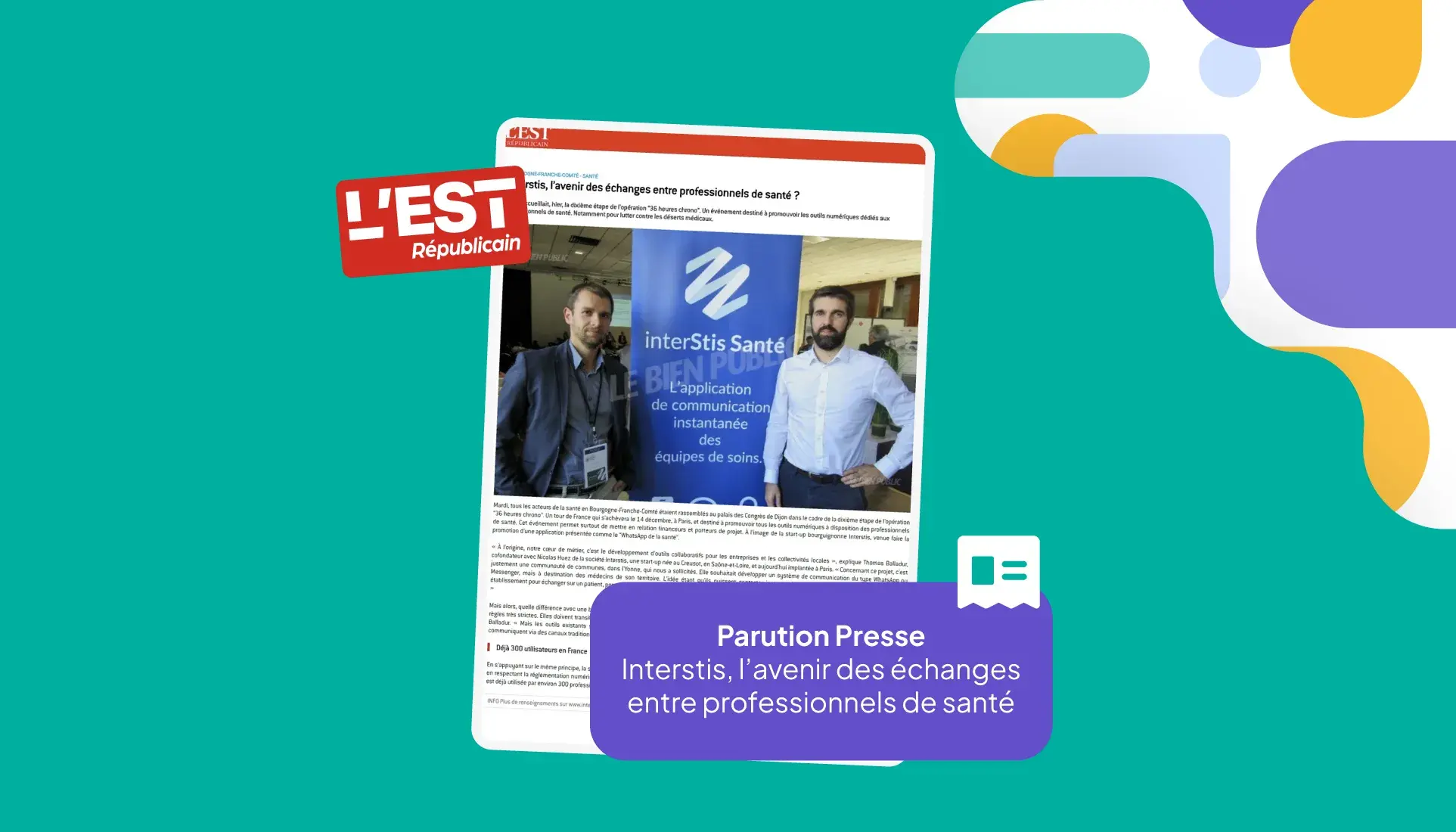 Presse - InterStis dans L'Est Républicain