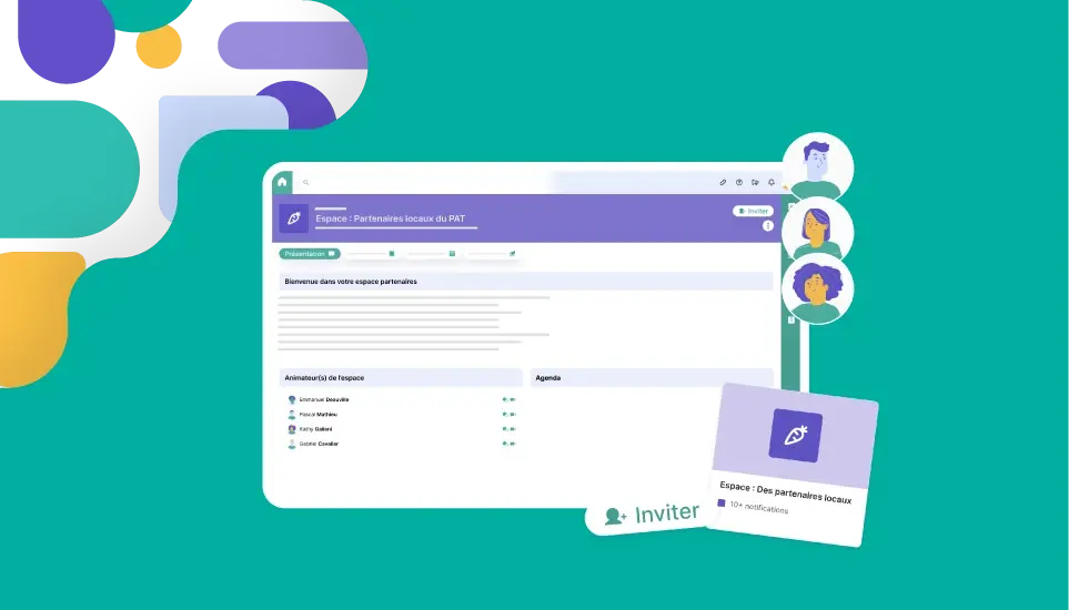 Organiser son espace collaboratif dans la plateforme collaborative